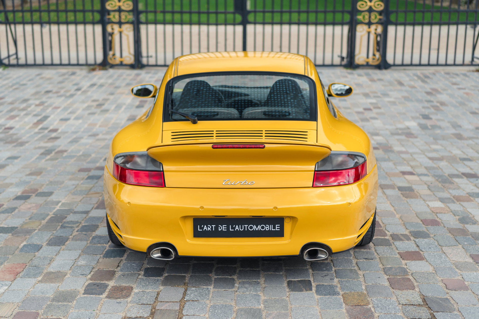 2001 Porsche 911 / 996 Turbo - Speed Yellow, first paint, serviced, foto 5
