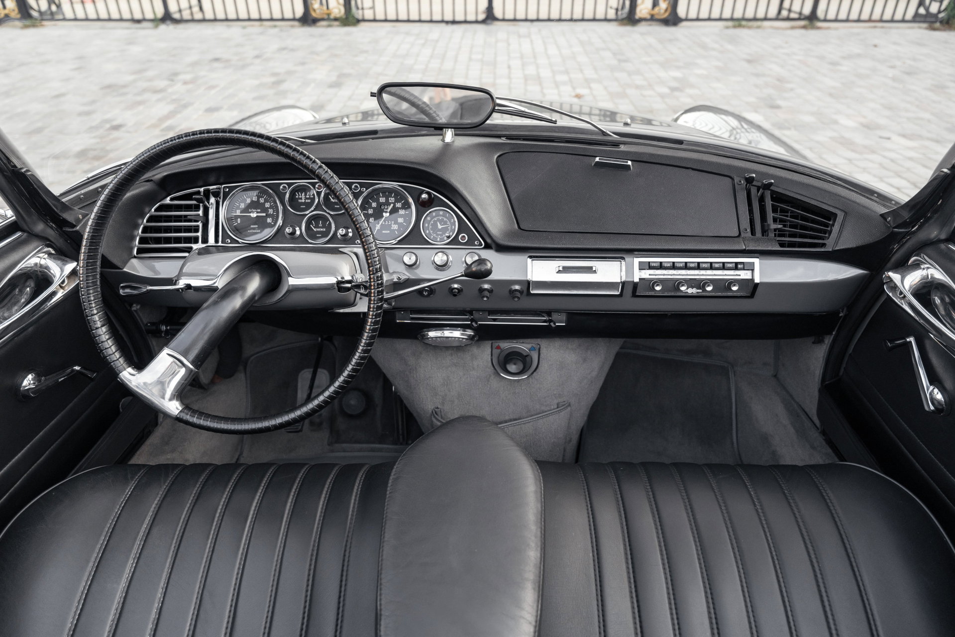 1966 Citroen DS - 21 M Cabriolet Chapron - Gris Palladium, fully restored, documented, foto 12