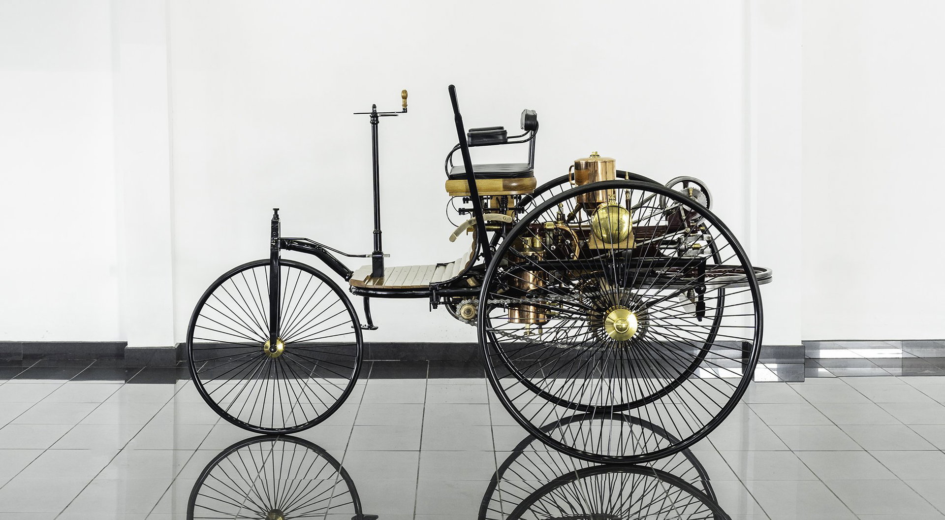 1886 Benz Patent-Motorwagen - Replica, foto 4