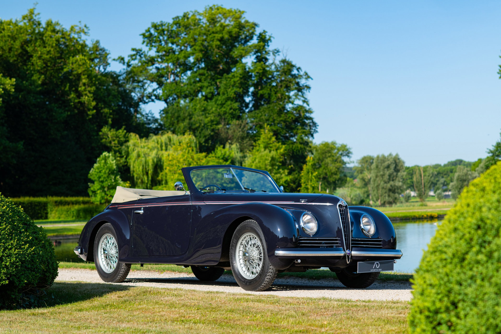 1942 Alfa Romeo 6C - 2500 Sport Cabriolet by Touring | Concours Winner | 1 of 5 | Complete Matching, foto 6