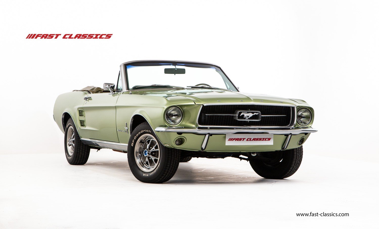 1967 Ford Mustang - FORD MUSTANG CONVERTIBLE // 1967 FACTORY 4-SPEED MANUAL // LIME GOLD METALLIC // HUGE HISTORY FILE, foto 12