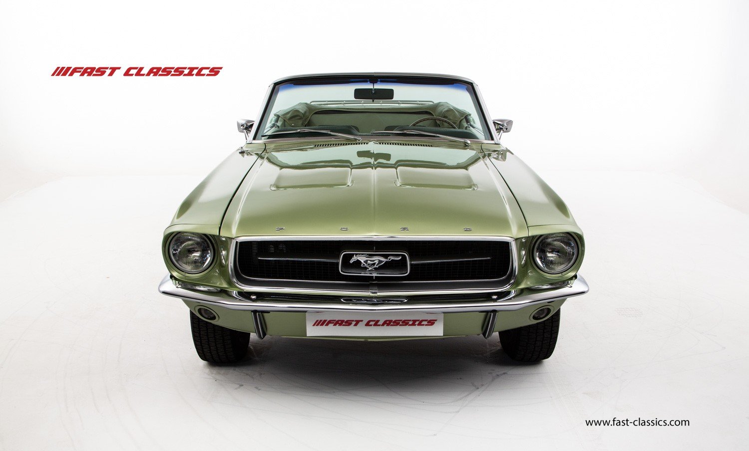 1967 Ford Mustang - FORD MUSTANG CONVERTIBLE // 1967 FACTORY 4-SPEED MANUAL // LIME GOLD METALLIC // HUGE HISTORY FILE, foto 8