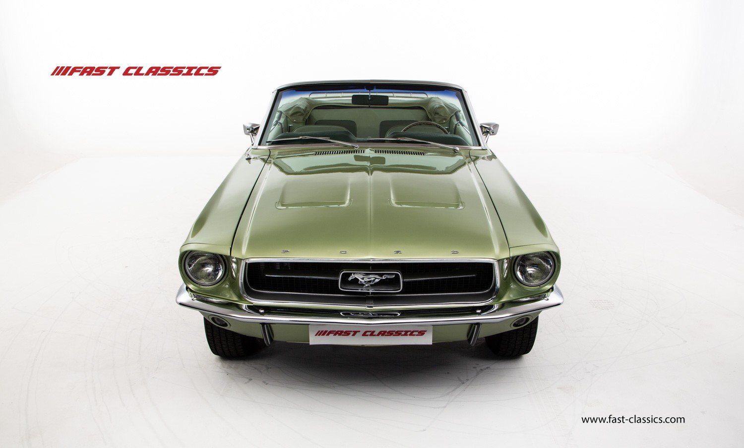 1967 Ford Mustang - FORD MUSTANG CONVERTIBLE // 1967 FACTORY 4-SPEED MANUAL // LIME GOLD METALLIC // HUGE HISTORY FILE, foto 9