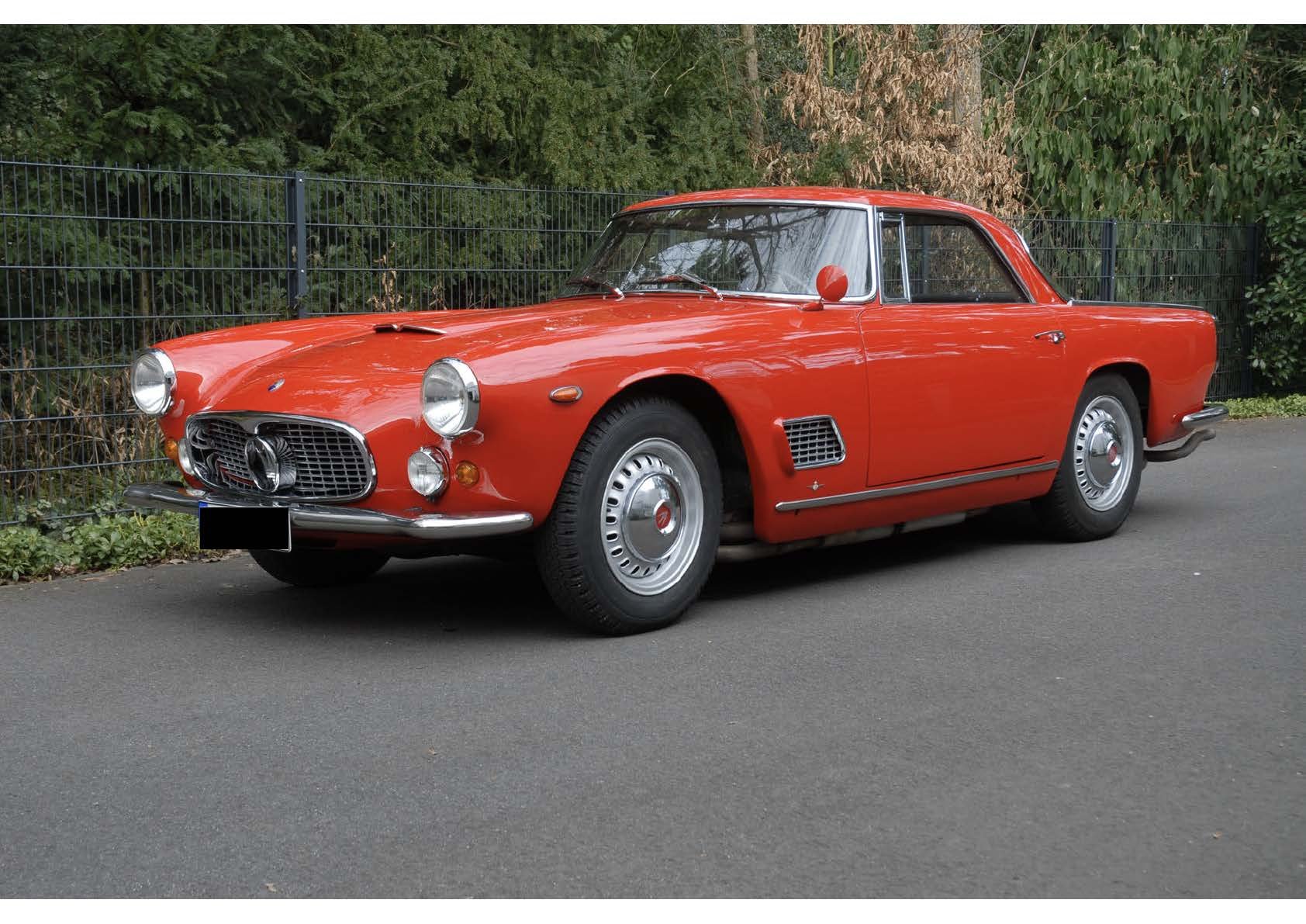 1961 Maserati 3500 - GT untouched – ex Prinz Alfred von Auersperg, foto 1