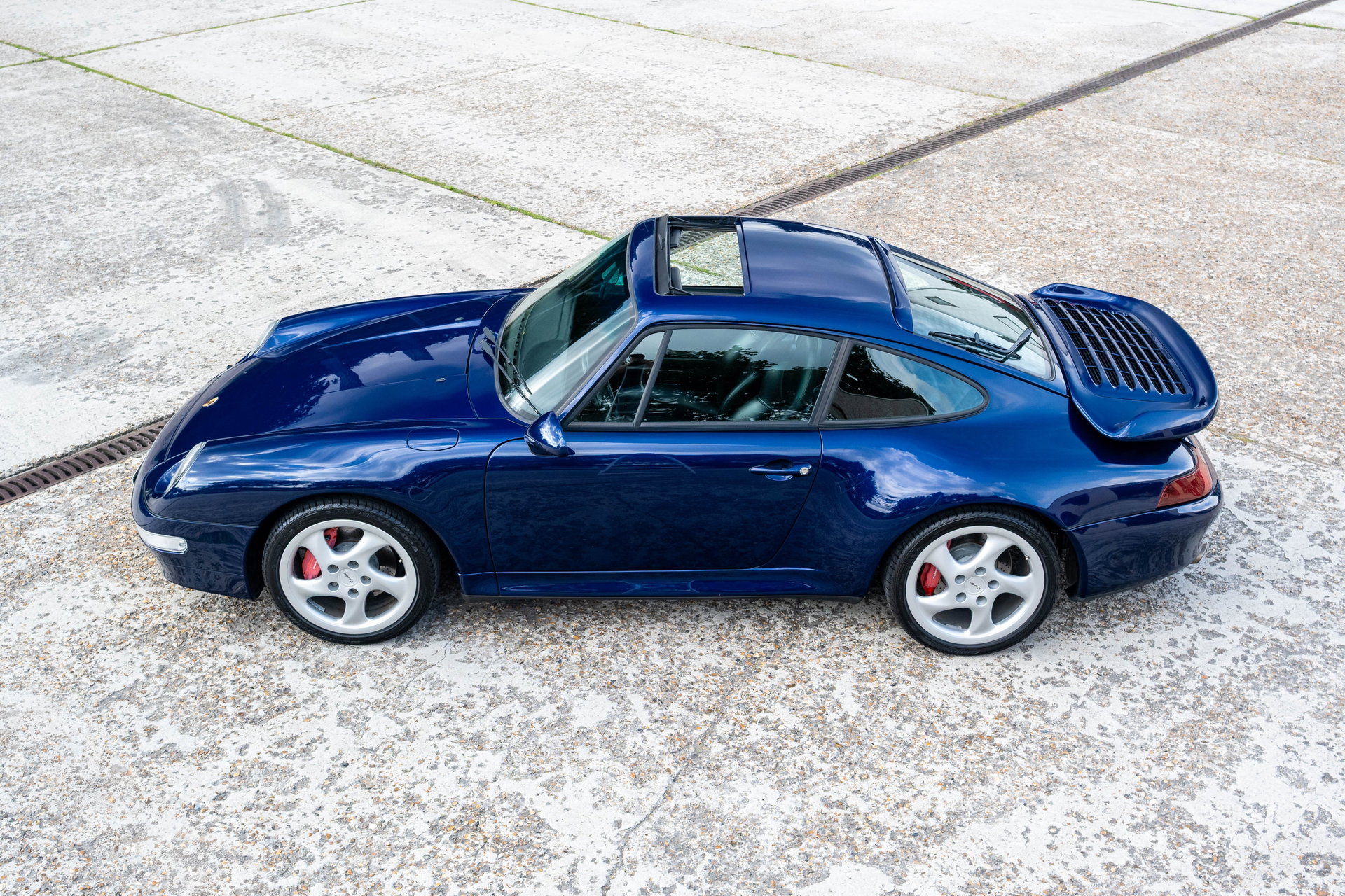 1995 Porsche 911 / 993 Turbo - 993 Turbo | L39N Iris Blue Metallic, foto 4