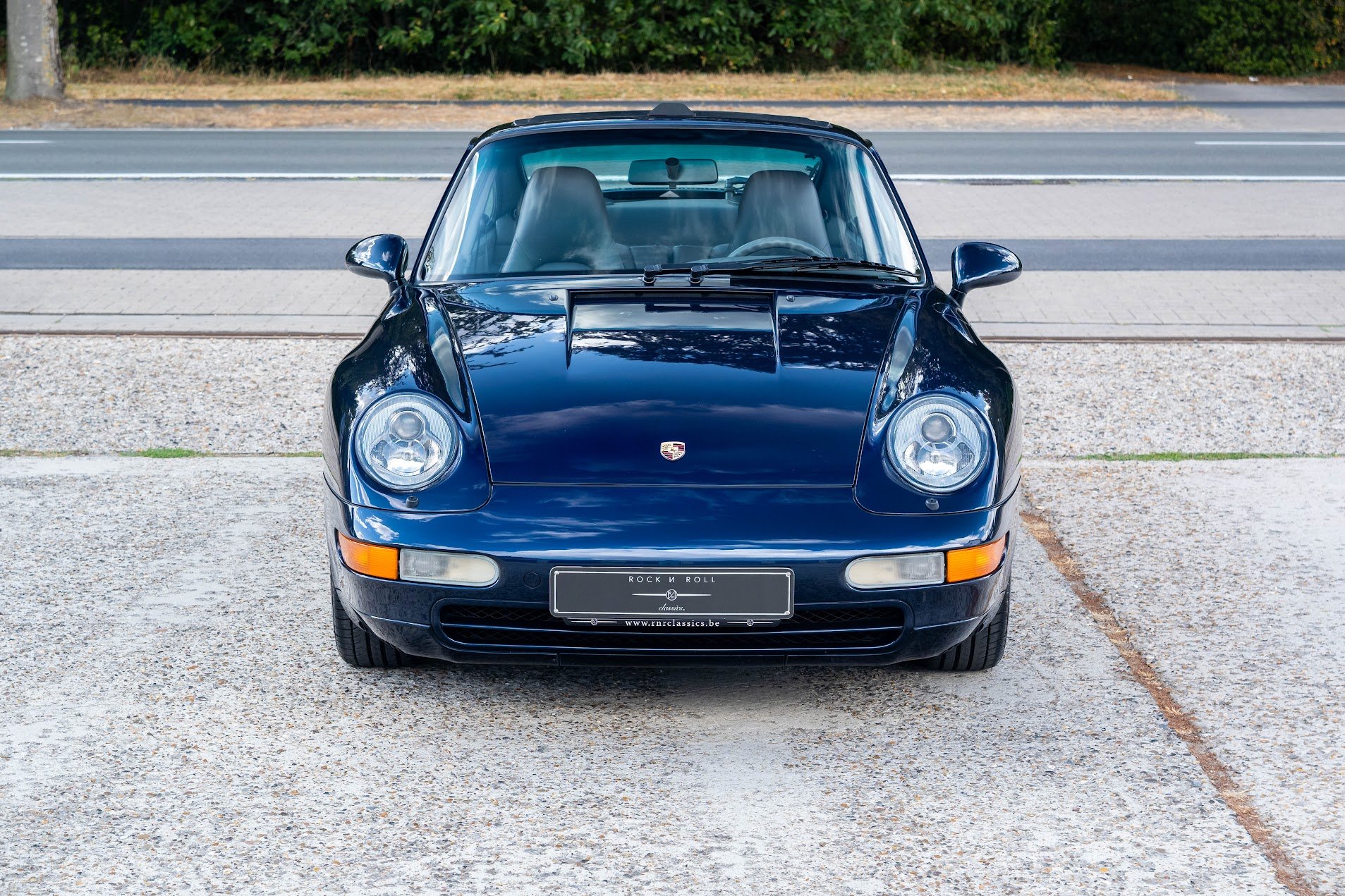 1995 Porsche 911 / 993 Carrera - Carrera 2 | Beautiful combination of Midnight Blue Pearl L39C with a full leather Classic Grey interior, foto 12